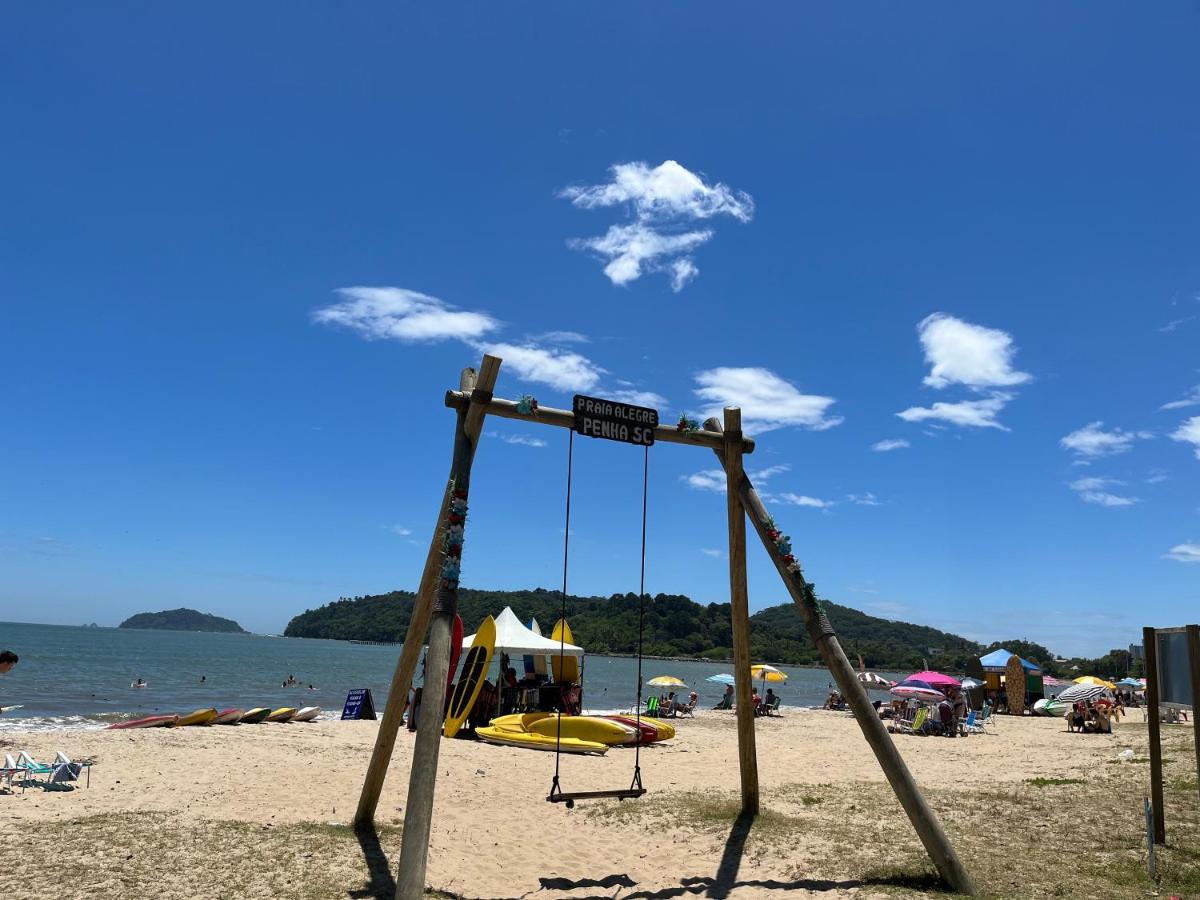 Apartamento Novo Frente Mar Com Piscina Em Home Club Penha  Exterior photo